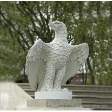 Tiergarten Dekor Skulptur lebensgroße Steinadler Skulptur